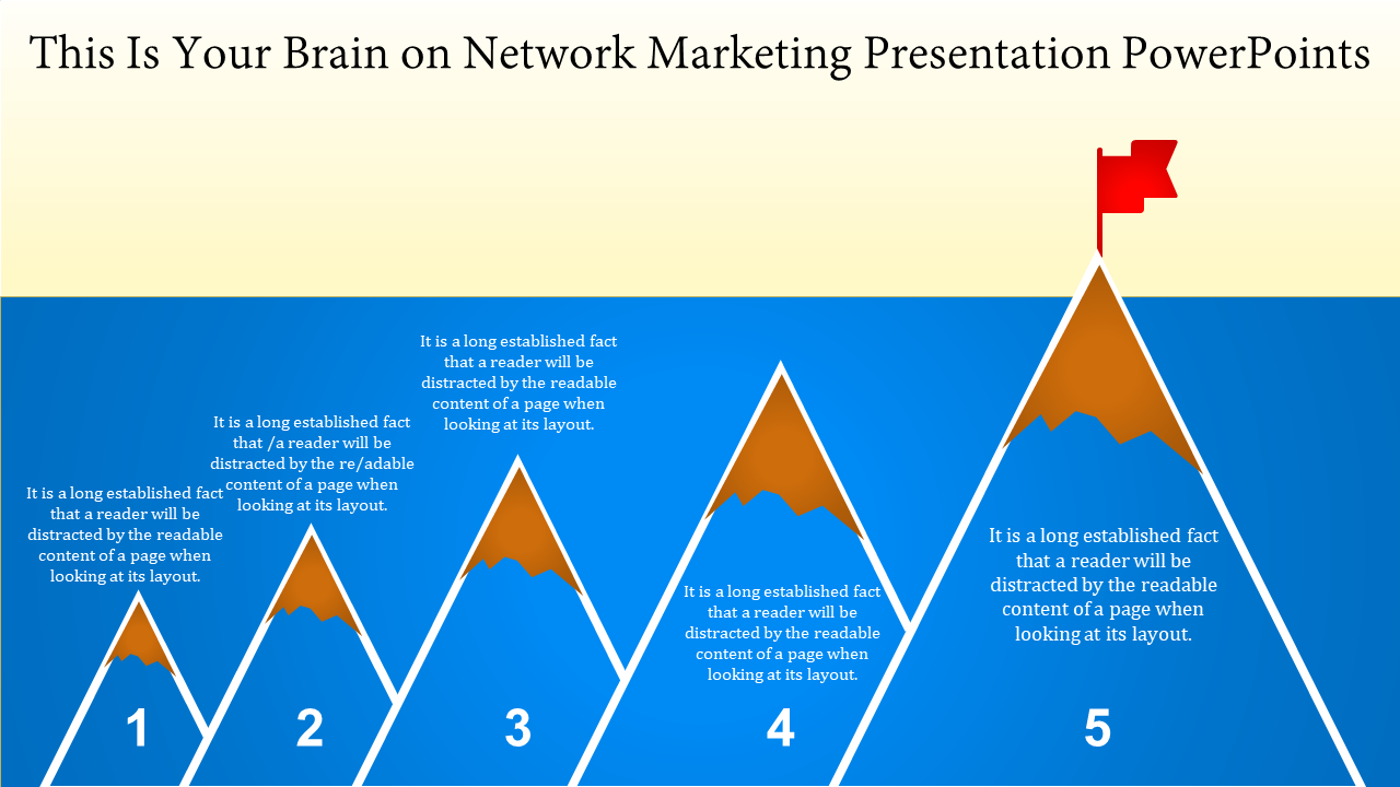 Colorful Network Marketing Presentation PowerPoint Designs